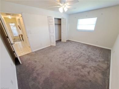This spacious 2,133 square foot pool home sits on a corner lot on El Rio Golf Course and Club in Florida - for sale on GolfHomes.com, golf home, golf lot