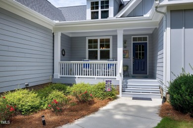 Custom RANCH style home with private guest suite  SALT WATER on Chapel Ridge Golf Club in North Carolina - for sale on GolfHomes.com, golf home, golf lot