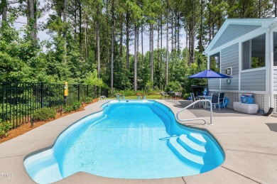 Custom RANCH style home with private guest suite  SALT WATER on Chapel Ridge Golf Club in North Carolina - for sale on GolfHomes.com, golf home, golf lot
