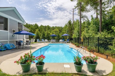 Custom RANCH style home with private guest suite  SALT WATER on Chapel Ridge Golf Club in North Carolina - for sale on GolfHomes.com, golf home, golf lot