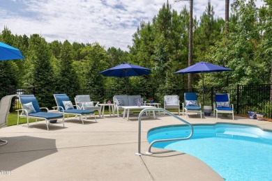Custom RANCH style home with private guest suite  SALT WATER on Chapel Ridge Golf Club in North Carolina - for sale on GolfHomes.com, golf home, golf lot