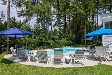 Custom RANCH style home with private guest suite  SALT WATER on Chapel Ridge Golf Club in North Carolina - for sale on GolfHomes.com, golf home, golf lot