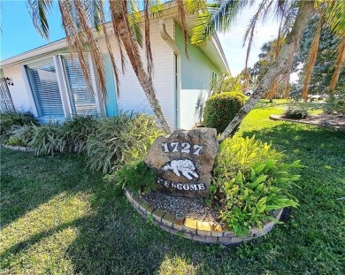 This spacious 2,133 square foot pool home sits on a corner lot on El Rio Golf Course and Club in Florida - for sale on GolfHomes.com, golf home, golf lot