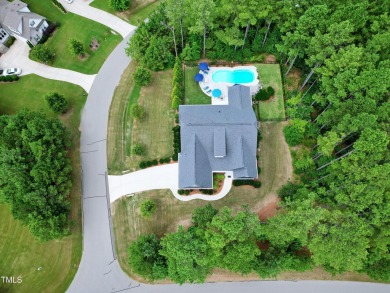 Custom RANCH style home with private guest suite  SALT WATER on Chapel Ridge Golf Club in North Carolina - for sale on GolfHomes.com, golf home, golf lot