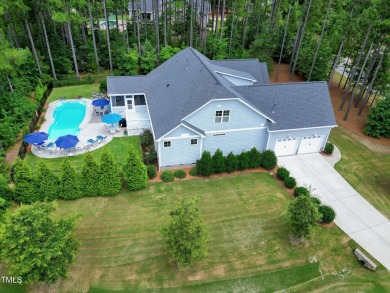 Custom RANCH style home with private guest suite  SALT WATER on Chapel Ridge Golf Club in North Carolina - for sale on GolfHomes.com, golf home, golf lot