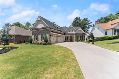Welcome to this stunning 3,475 sq ft home nestled on a on Traditions of Braselton Golf Club in Georgia - for sale on GolfHomes.com, golf home, golf lot