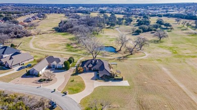 This three bedroom, two bathroom, large three car garage is on Granbury Country Club in Texas - for sale on GolfHomes.com, golf home, golf lot