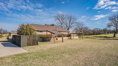 This three bedroom, two bathroom, large three car garage is on Granbury Country Club in Texas - for sale on GolfHomes.com, golf home, golf lot