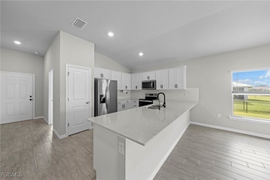 2022-built FGBC Green Certified home on a triple lot! Featuring on Del Tura Golf and Country Club in Florida - for sale on GolfHomes.com, golf home, golf lot