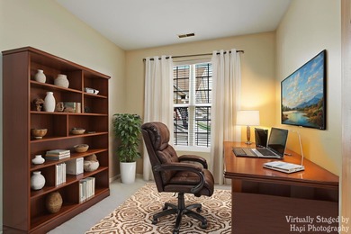 Step into this popular Savoy model offering a bright and on Whisper Creek Golf Club in Illinois - for sale on GolfHomes.com, golf home, golf lot