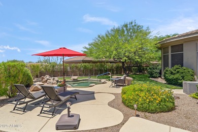 Perched on a premium lot at one of the highest elevations in on Sanctuary Golf Course At WestWorld in Arizona - for sale on GolfHomes.com, golf home, golf lot