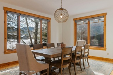 This well-designed Lupine model features an open-concept kitchen on Teton Springs Resort and Club in Idaho - for sale on GolfHomes.com, golf home, golf lot