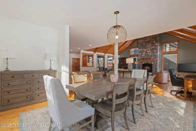 This well-designed Lupine model features an open-concept kitchen on Teton Springs Resort and Club in Idaho - for sale on GolfHomes.com, golf home, golf lot