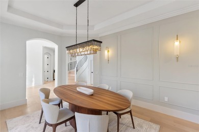 Stunning water and golf course views define this exceptional on Waterlefe Golf and River Club in Florida - for sale on GolfHomes.com, golf home, golf lot