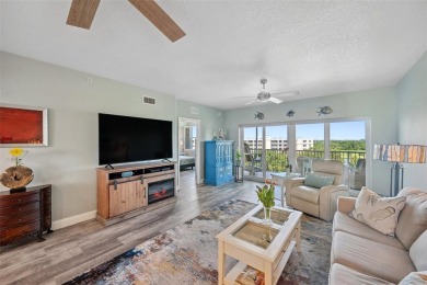 Welcome to this beautifully updated 2-bedroom, 2-bathroom condo on East Bay Golf Club in Florida - for sale on GolfHomes.com, golf home, golf lot