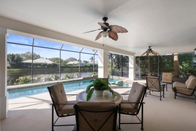 This stunning 3-bedroom, 3.5-bath home is nestled within an on The Loxahatchee Club in Florida - for sale on GolfHomes.com, golf home, golf lot