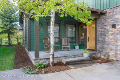 This well-designed Lupine model features an open-concept kitchen on Teton Springs Resort and Club in Idaho - for sale on GolfHomes.com, golf home, golf lot