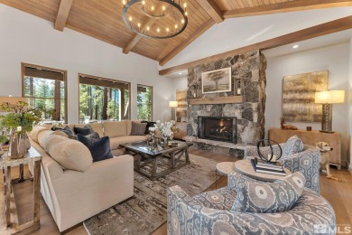This charming mountain cottage home is nestled amongst the pines on Clear Creek Tahoe in Nevada - for sale on GolfHomes.com, golf home, golf lot