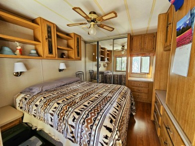 This charming 1990 1-bedroom, 1-bath mobile home is located in on Sands RV and Golf Resort in California - for sale on GolfHomes.com, golf home, golf lot