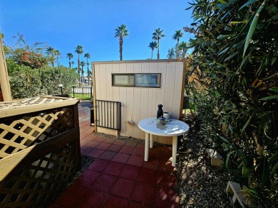 This charming 1990 1-bedroom, 1-bath mobile home is located in on Sands RV and Golf Resort in California - for sale on GolfHomes.com, golf home, golf lot