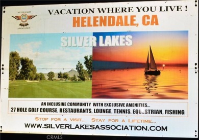 LAND Oh MIGHTY !!  You must walk this lot to thoroughly enjoy on Silver Lakes Golf Course in California - for sale on GolfHomes.com, golf home, golf lot