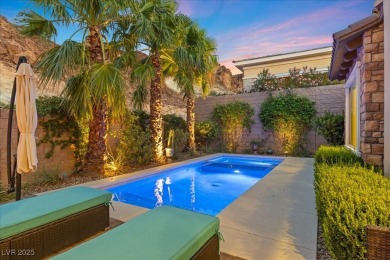 This stunning single-story home offers an open-concept design on South Shore At Lake Las Vegas in Nevada - for sale on GolfHomes.com, golf home, golf lot