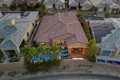 This stunning single-story home offers an open-concept design on South Shore At Lake Las Vegas in Nevada - for sale on GolfHomes.com, golf home, golf lot