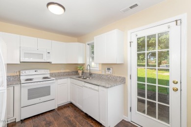 Newly updated kitchen sets this townhome apart--featuring brand on Hedingham Golf and Athletic Club in North Carolina - for sale on GolfHomes.com, golf home, golf lot