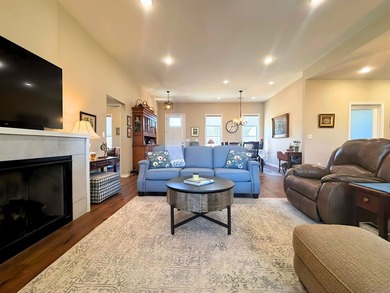 A rare opportunity to own a 2024 custom home overlooking the #12 on Cherokee Village South Course in Arkansas - for sale on GolfHomes.com, golf home, golf lot