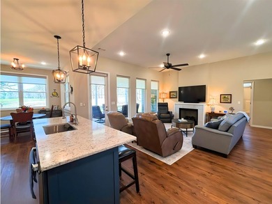 A rare opportunity to own a 2024 custom home overlooking the #12 on Cherokee Village South Course in Arkansas - for sale on GolfHomes.com, golf home, golf lot