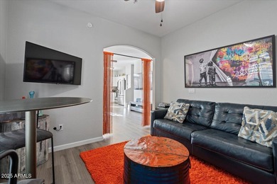 Move-in ready and beautifully updated! This end-unit townhome in on Augusta Ranch Golf Club in Arizona - for sale on GolfHomes.com, golf home, golf lot