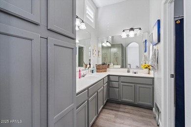 Move-in ready and beautifully updated! This end-unit townhome in on Augusta Ranch Golf Club in Arizona - for sale on GolfHomes.com, golf home, golf lot