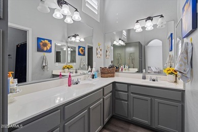 Move-in ready and beautifully updated! This end-unit townhome in on Augusta Ranch Golf Club in Arizona - for sale on GolfHomes.com, golf home, golf lot