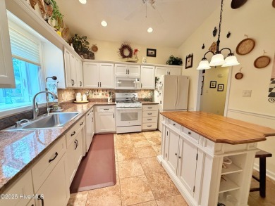 CREAM PUFF ALERT!
This brick home is nestled on a beautifully on River Bend Golf and Country Club in North Carolina - for sale on GolfHomes.com, golf home, golf lot