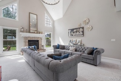 Discover this stunning 1.5-story home offering the perfect blend on Fox Creek Golf Club in Illinois - for sale on GolfHomes.com, golf home, golf lot