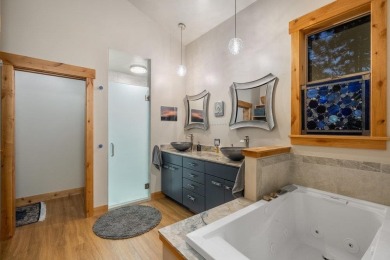 Modern Mountain Escape with Panoramic Views! Set on 4.5 private on Nakoma Golf Resort in California - for sale on GolfHomes.com, golf home, golf lot