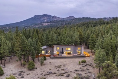 Modern Mountain Escape with Panoramic Views! Set on 4.5 private on Nakoma Golf Resort in California - for sale on GolfHomes.com, golf home, golf lot