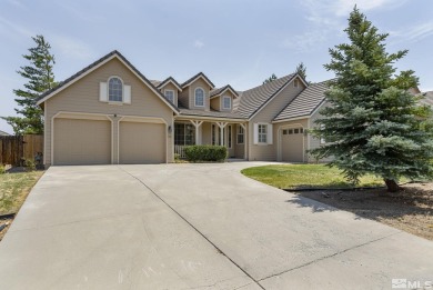 A single story home in the Sundance neighborhood of Arrowcreek on ArrowCreek Golf Club - The Challenge in Nevada - for sale on GolfHomes.com, golf home, golf lot