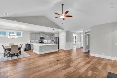Looking for a practically NEW and move in ready home in Compass on Compass Pointe Golf Course in North Carolina - for sale on GolfHomes.com, golf home, golf lot