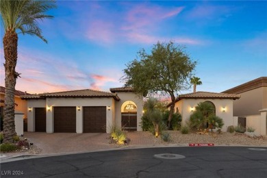 Experience the epitome of luxury and elegance in this beautiful on South Shore At Lake Las Vegas in Nevada - for sale on GolfHomes.com, golf home, golf lot