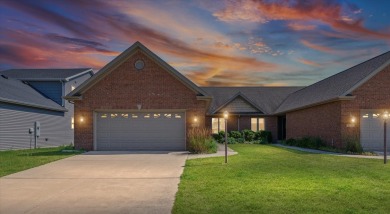 Welcome to this beautifully designed all-brick zero-lot home on The Legends of Champaign in Illinois - for sale on GolfHomes.com, golf home, golf lot
