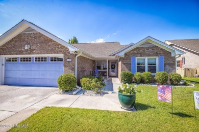 Immaculate brick home on the Golf Course (hole #9) in Beau on Beau Rivage Golf and Resort in North Carolina - for sale on GolfHomes.com, golf home, golf lot