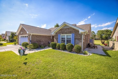 Immaculate brick home on the Golf Course (hole #9) in Beau on Beau Rivage Golf and Resort in North Carolina - for sale on GolfHomes.com, golf home, golf lot