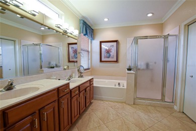 Discover your dream home in this exquisite 1936 sq. ft. Sanibel on Eagle Ridge At Spruce Creek Country Club in Florida - for sale on GolfHomes.com, golf home, golf lot