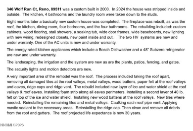 Throughout Reno, there is very little available in the way of on Wolf Run Golf Club in Nevada - for sale on GolfHomes.com, golf home, golf lot