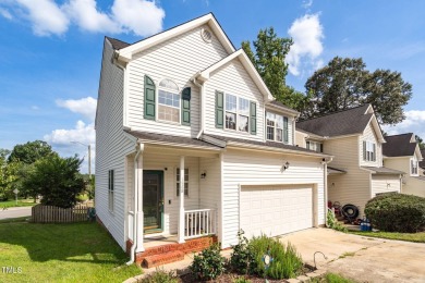 This beautifully updated home features a spacious living area on Hedingham Golf and Athletic Club in North Carolina - for sale on GolfHomes.com, golf home, golf lot