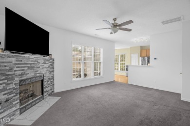 This beautifully updated home features a spacious living area on Hedingham Golf and Athletic Club in North Carolina - for sale on GolfHomes.com, golf home, golf lot