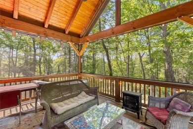 Discover the perfect mountain retreat with this charming on Natures Walk At Chinquapin in North Carolina - for sale on GolfHomes.com, golf home, golf lot