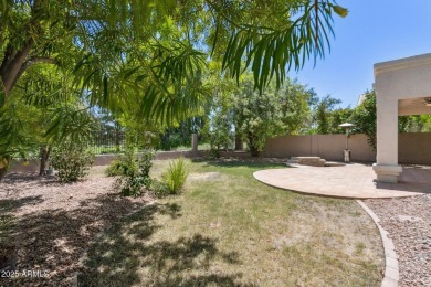 Nestled along a scenic double fairway in the heart of Ocotillo on Ocotillo Golf Resort  in Arizona - for sale on GolfHomes.com, golf home, golf lot