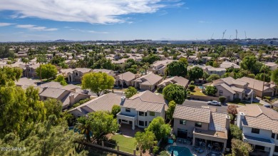 Nestled along a scenic double fairway in the heart of Ocotillo on Ocotillo Golf Resort  in Arizona - for sale on GolfHomes.com, golf home, golf lot